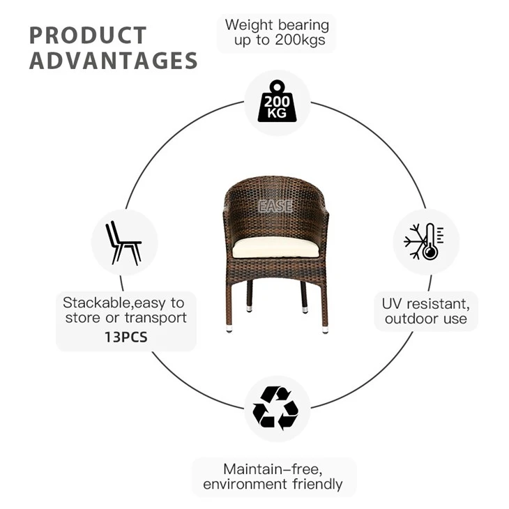 Outdoor Rattan And Wicker Armchair