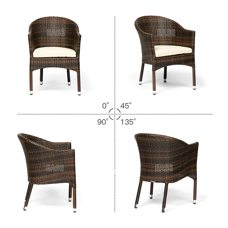 Outdoor Rattan And Wicker Armchair