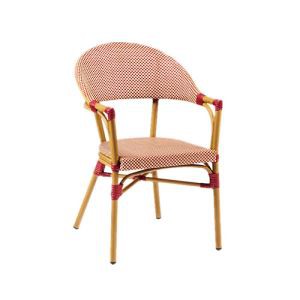 Aluminijasti bistro stoli in miza za na prostem